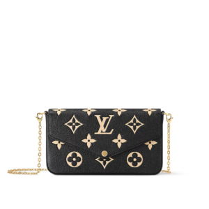 Felicie Pouch Black Beige