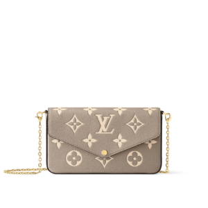 Felicie Pouch Monogram Cream