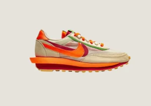 Clot x sacai baskets LDWaffle "Orange"