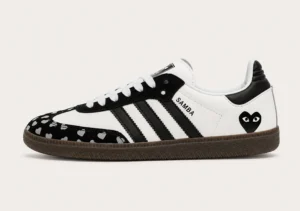 Samba X Cdg White/Black