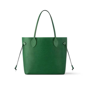 Never Full MM Green Epi Leather