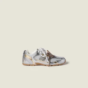 530 SL Runner – Leather and Mesh Metallic Edition