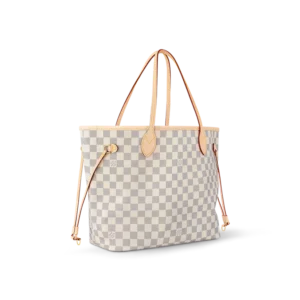 Never Full MM Damier Azur Canva