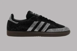 SAMBA OG STRASS BLACK SILVER