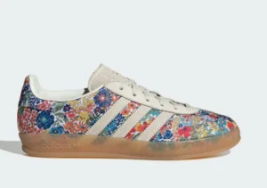 Samba OG- Liberty London Off White gum Collegiate Green